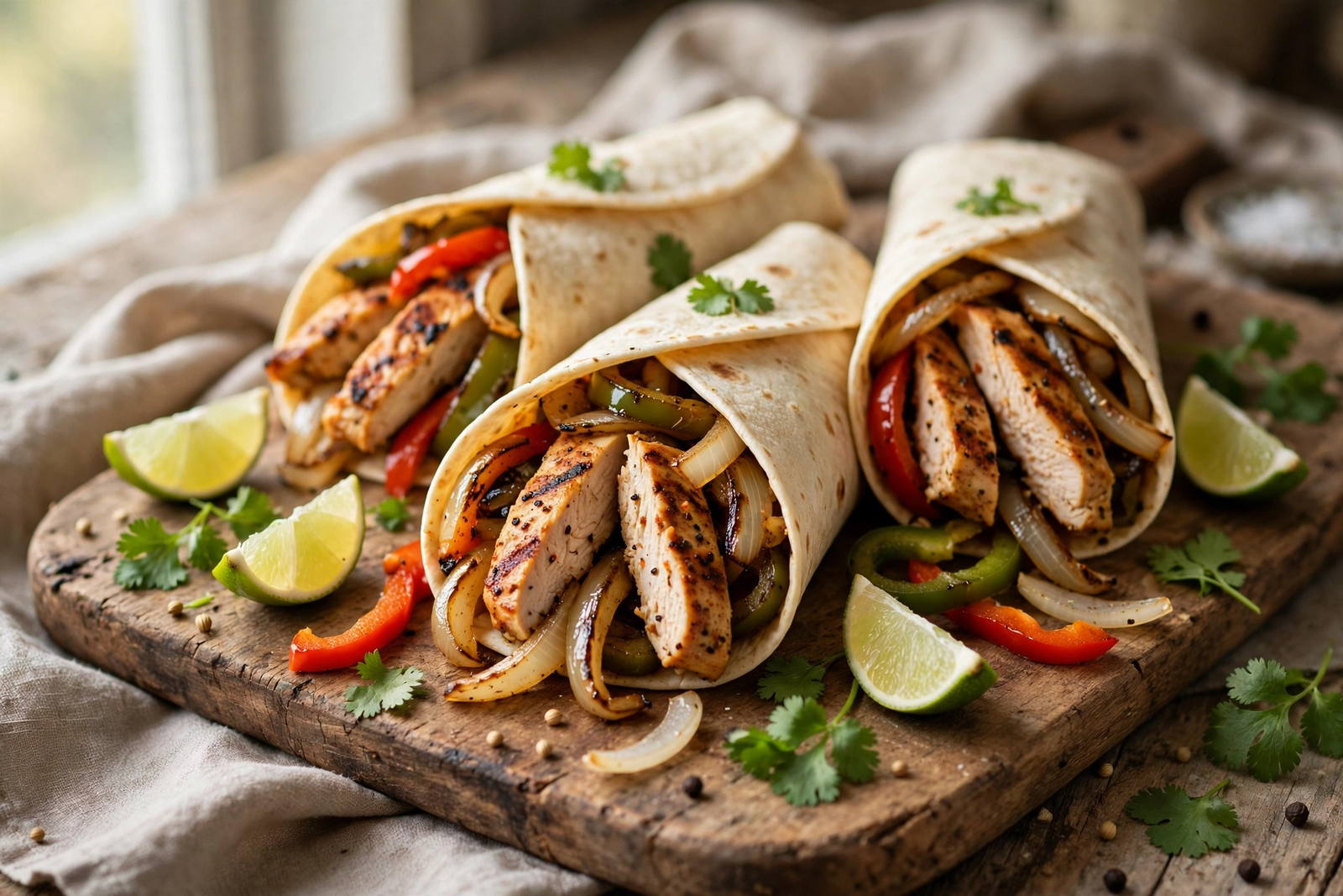 15-Minute Chicken Fajitas